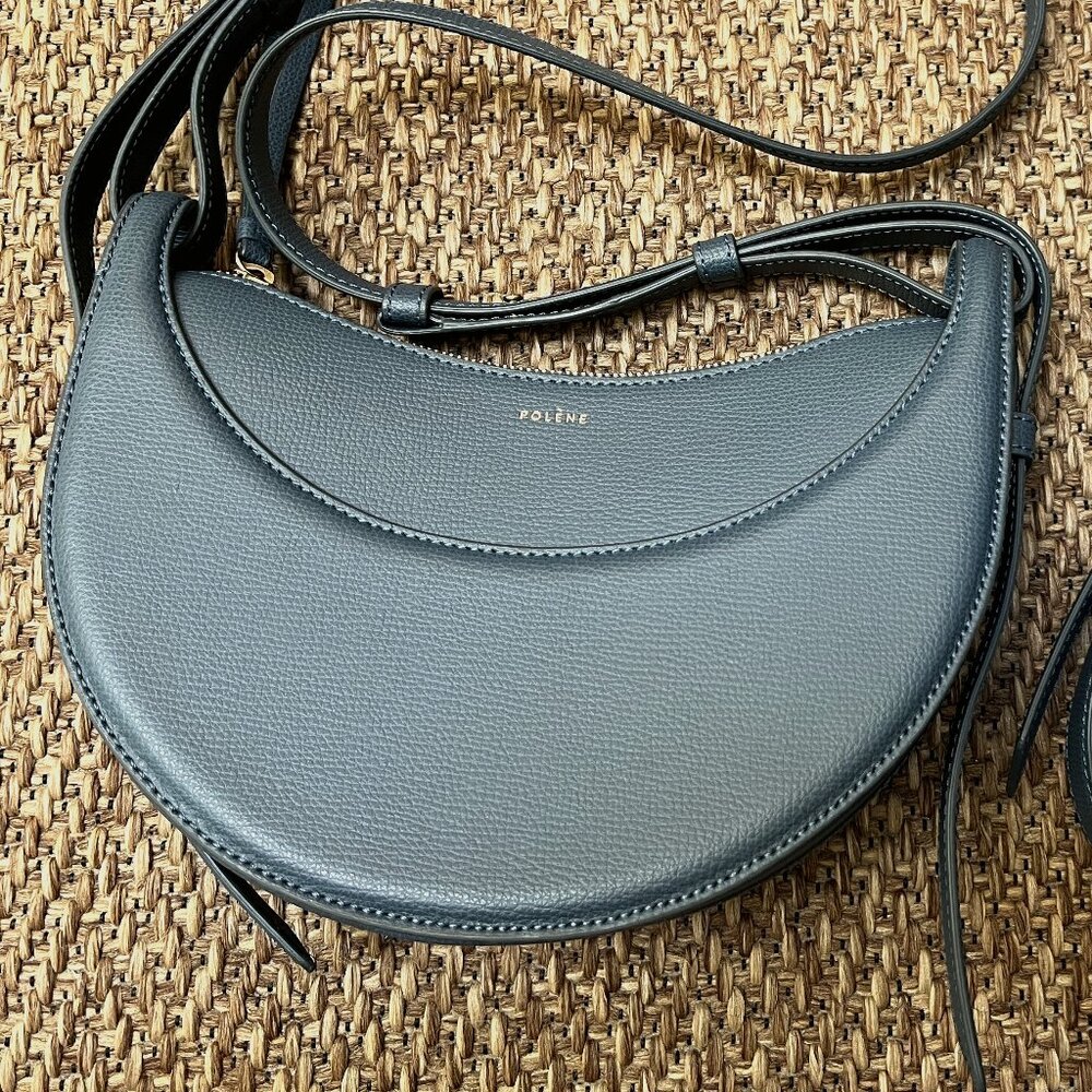 Polene Numero Dix in Textured Midnight Blue